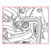 Clé de filtre type Holdex, 46mm-5