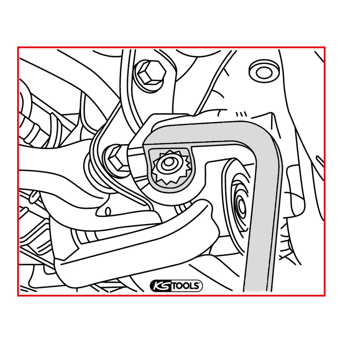 Clé de filtre type Holdex, 46mm
