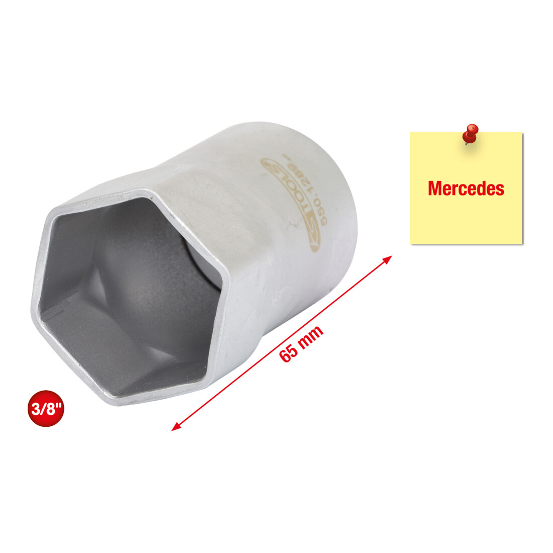 Clé de mantenance urée pour réservoirs et filtres AdBlue® 45,5 mm KS Tools