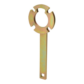 Clé de montage KS Tools 1/2" pour amortisseur de vibrations pour Volvo et Ford, 255,0 mm