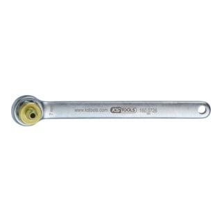 Clé de purge de frein KS Tools, extra courte, 7 mm, verte
