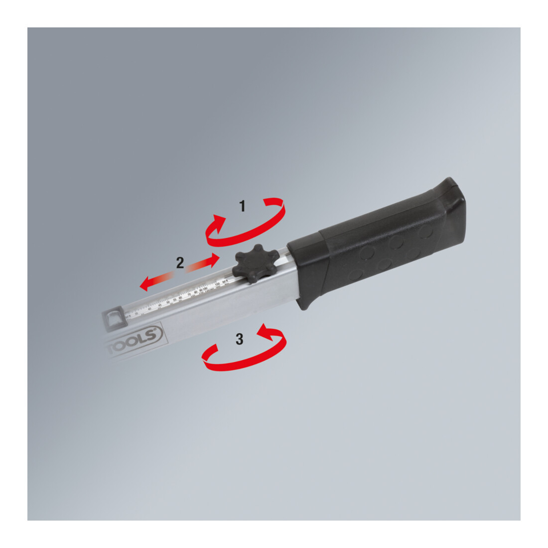 Clé de réglage rapide du couple de serrage KS Tools 3/4" 160-800Nm