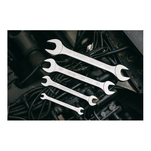 Clé double à fourche Gedore, AF (pouce)