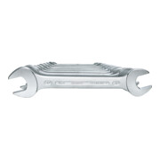 Clé double à fourche Gedore, jeu de 10 pièces 6-32 mm-1