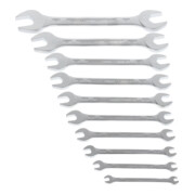 Clé double à fourche Gedore, jeu de 10 pièces 6-32 mm-2