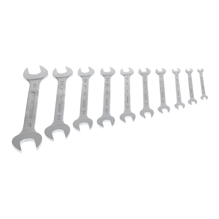 Clé double à fourche Gedore, jeu de 10 pièces 6-32 mm