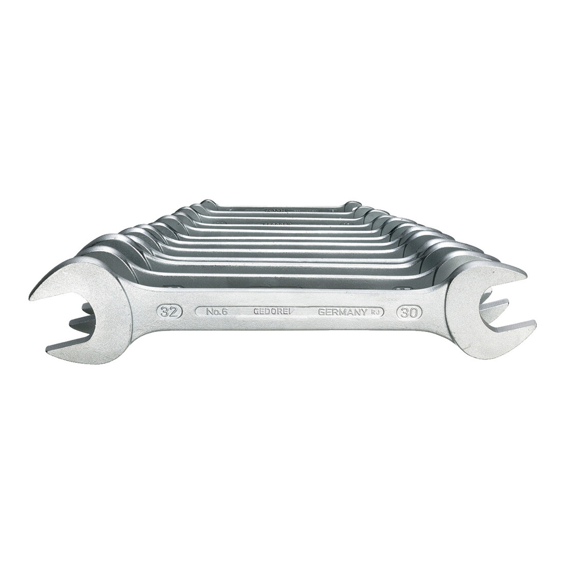 Clé double à fourche Gedore, jeu de 12 pièces 6-34 mm