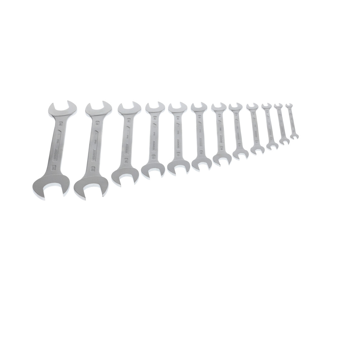 Clé double à fourche Gedore, jeu de 12 pièces 6-34 mm
