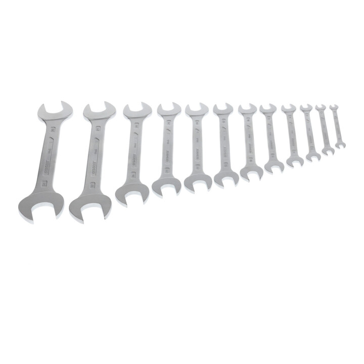 Clé double à fourche Gedore, jeu de 12 pièces 6-34 mm