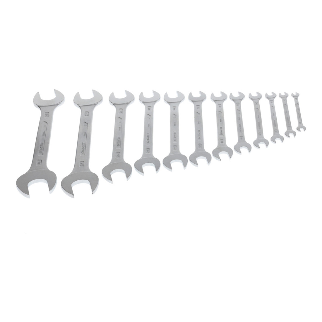 Clé double à fourche Gedore, jeu de 12 pièces 6-34 mm
