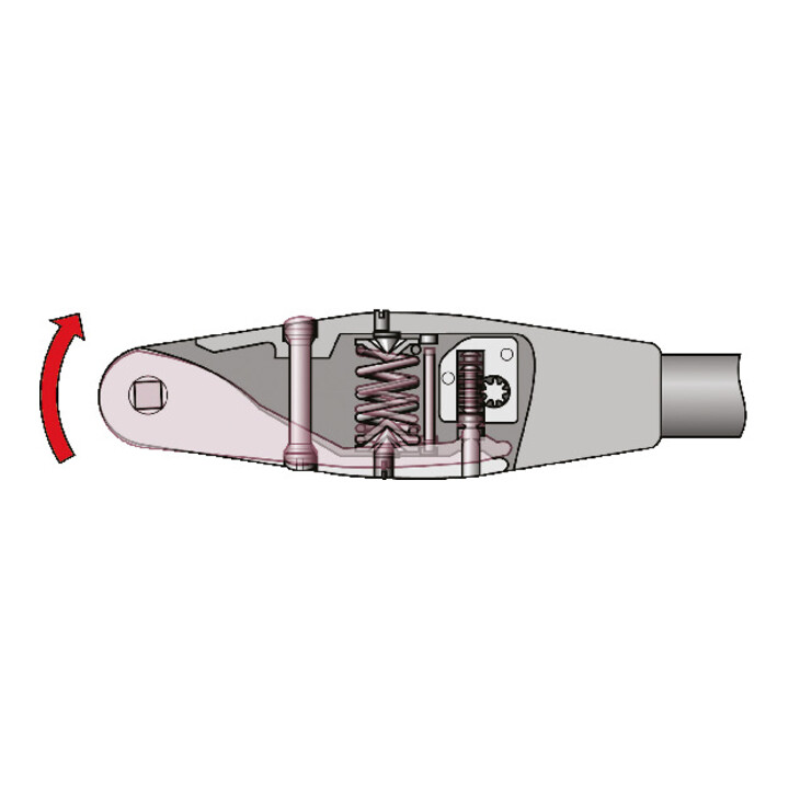 Clé dynamométrique 8301-25 3/8 po. 5 - 25 Nm GEDORE