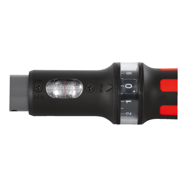 Clé dynamométrique à cliquet de précision ULTIMATE 3/8" KS Tools Bouton rotatif, 5-50Nm