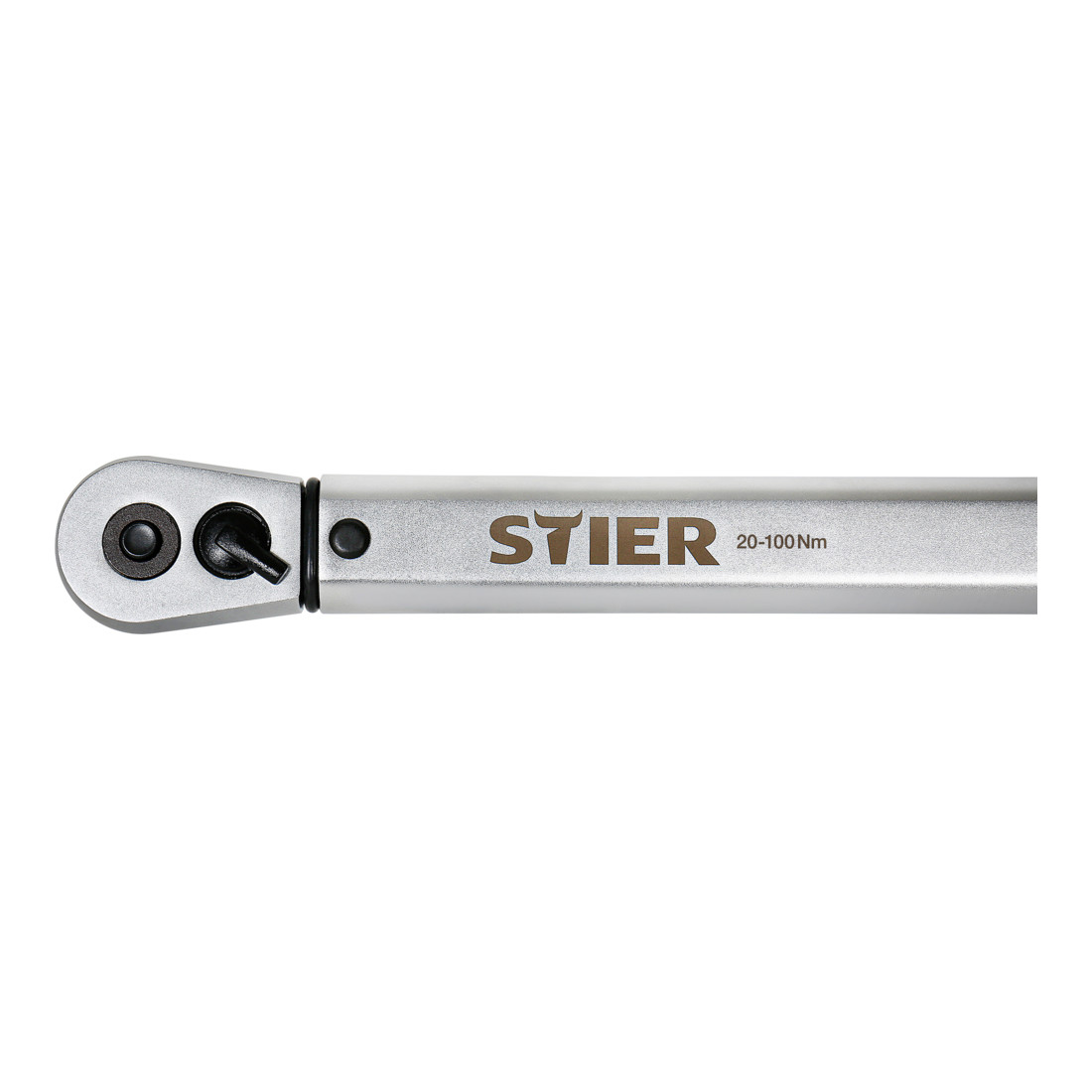 Clé dynamométrique STIER avec cliquet réversible
