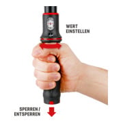 Clé dynamométrique d'action STIER Premium+ 1/2"-4