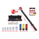Clé dynamométrique ERGOTORQUEprecision KS Tools avec trousse, 20-200Nm, 11 pcs