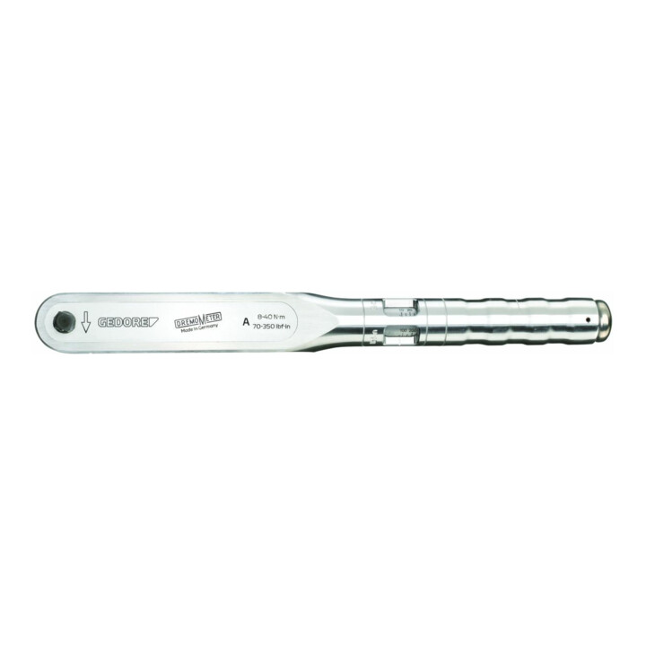 Clé dynamométrique Gedore Dremometer AL, 8-40 Nm, en boîte plastique