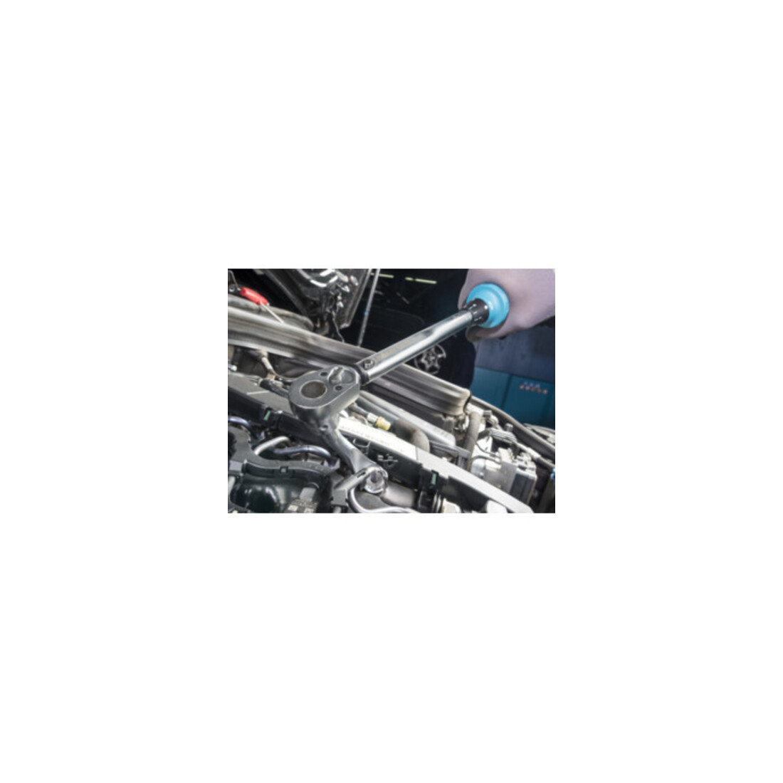 Clé dynamométrique HAZET Système 5000-2 CT, avec clé à cliquet réversible