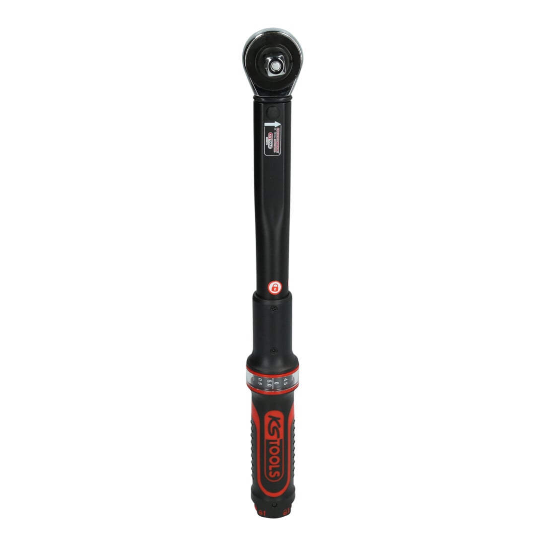 KS Tools Clé dynamométrique à cliquet ERGOTORQUEprecision 1/2" avec bouton rotatif