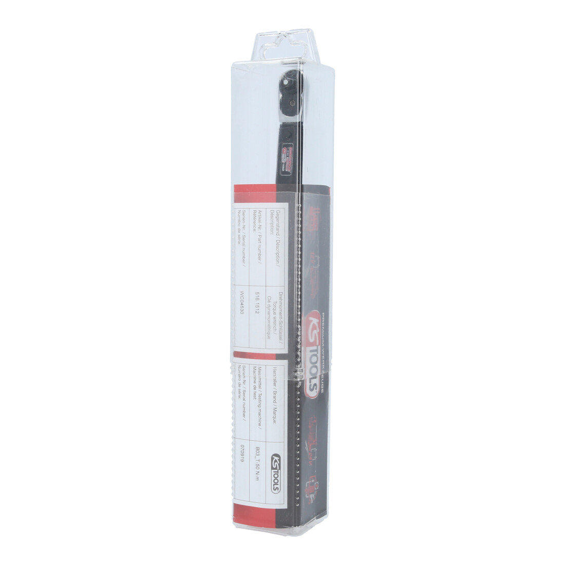 Clé dynamométrique KS Tools 1/4" ERGOTORQUE®precision 5-25Nm