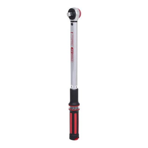 Clé dynamométrique KS Tools ERGOTORQUE®precision 1/2" 40-200 Nm à cliquet réversible Quick-Lock