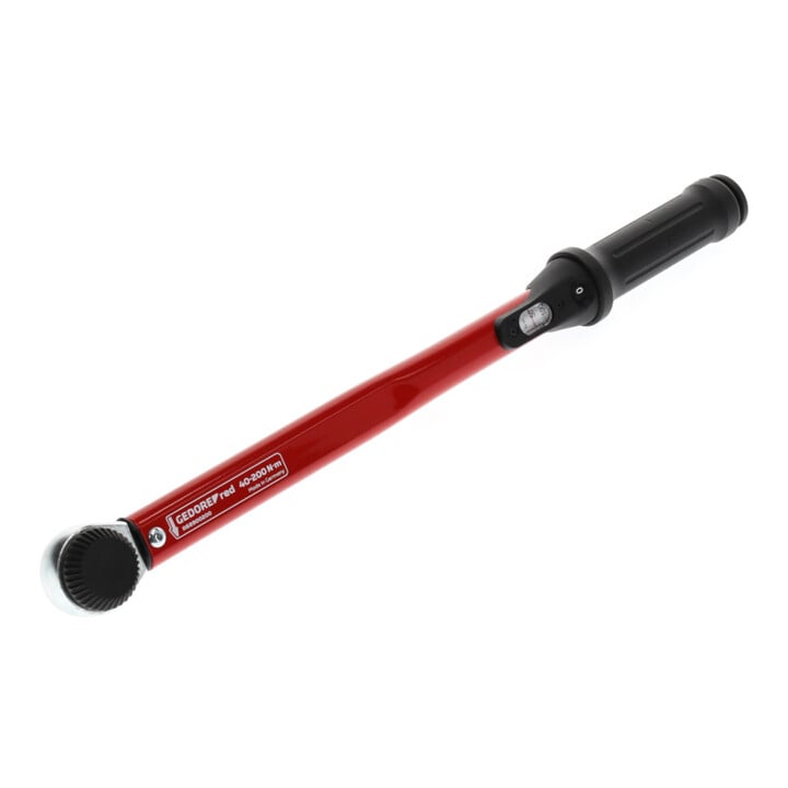 Clé dynamométrique rouge Gedore 1/2 40-200 Nm L.485mm