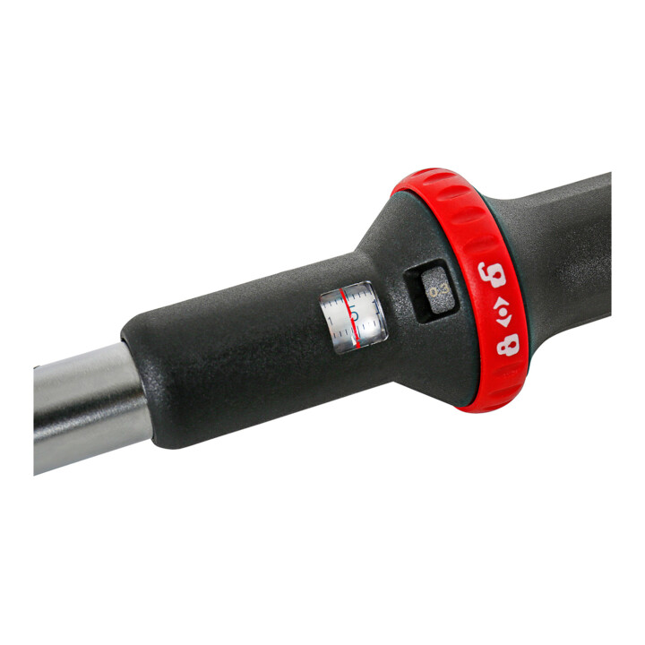 Clé dynamométrique STIER avec cliquet réversible 1/4", 5-25 Nm