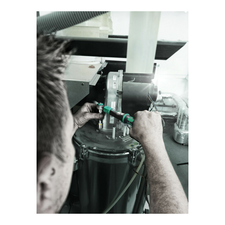Clé dynamométrique Wera Safe-Torque A 1 avec carré d'entraînement 1/4", 2-12 Nm, 1/4" x 2-12 Nm