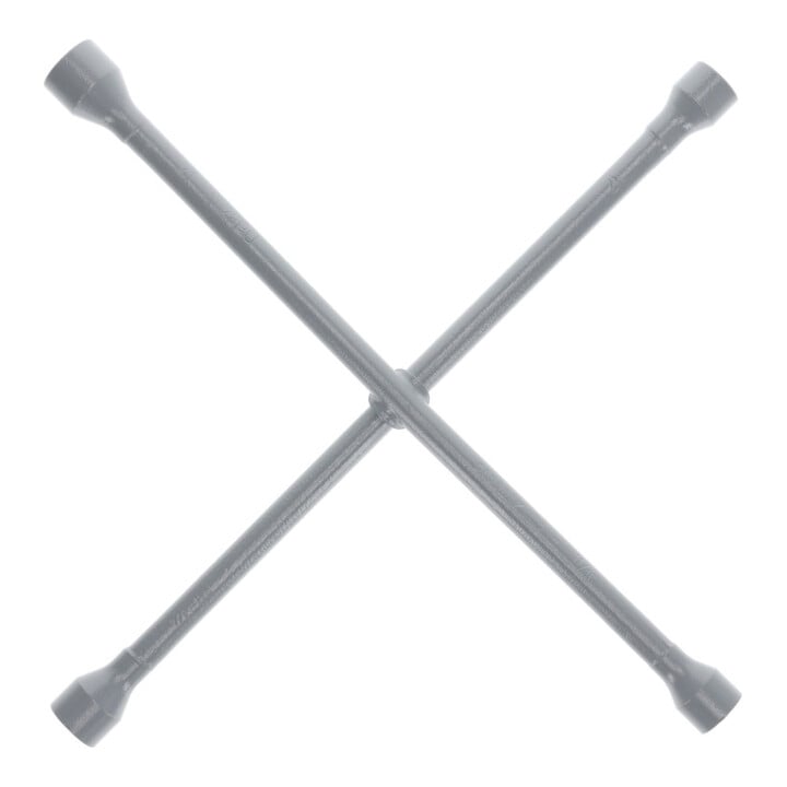 Clé en croix 28 PU voit. 17x19x21mmx11/16po. taille 420 x 420 mm acier CV GEDORE
