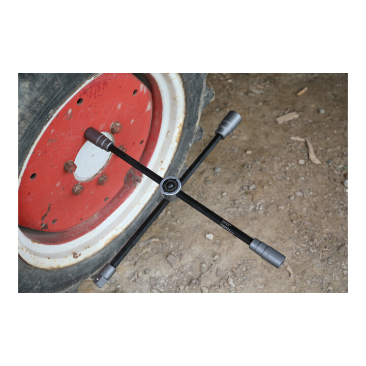 Clé en croix PL pliable 24 x 27 x 32 x 20 mm (3/4") BGS