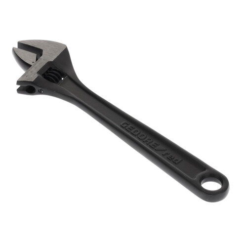 Gedore red Clé à molette réglable, ouverture 43 mm (1.11/16 pouces), échelle de réglage, suédoise, phosphatée, R03800015