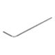 Clé hexagonale Gedore Clés en L, douille hexagonale 1,3 mm
