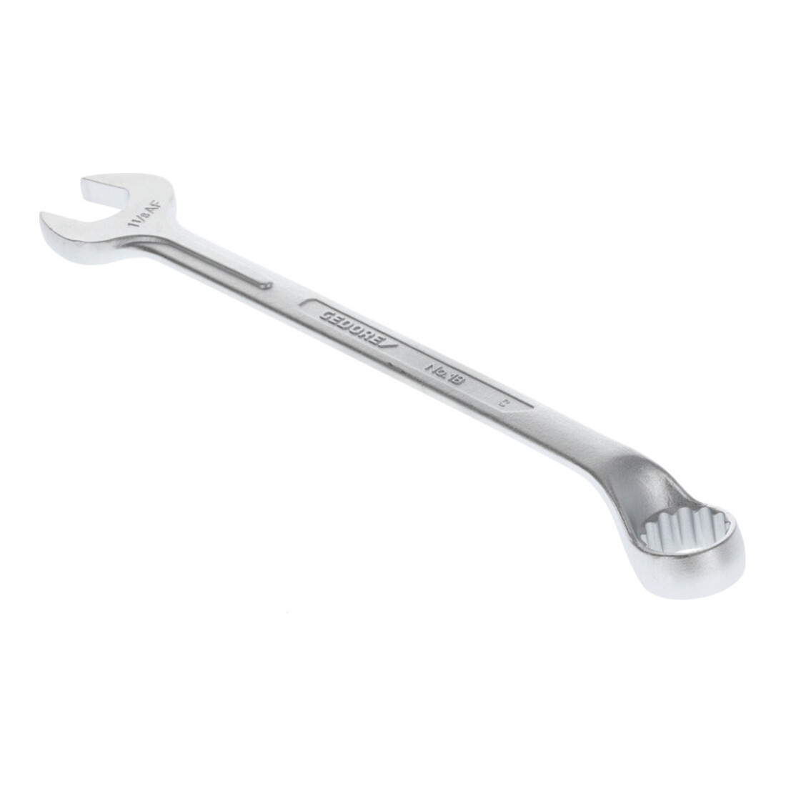 Clé mixte 1 B ouv. 1.1/8 po. L. 370 mm forme B acier CV GEDORE