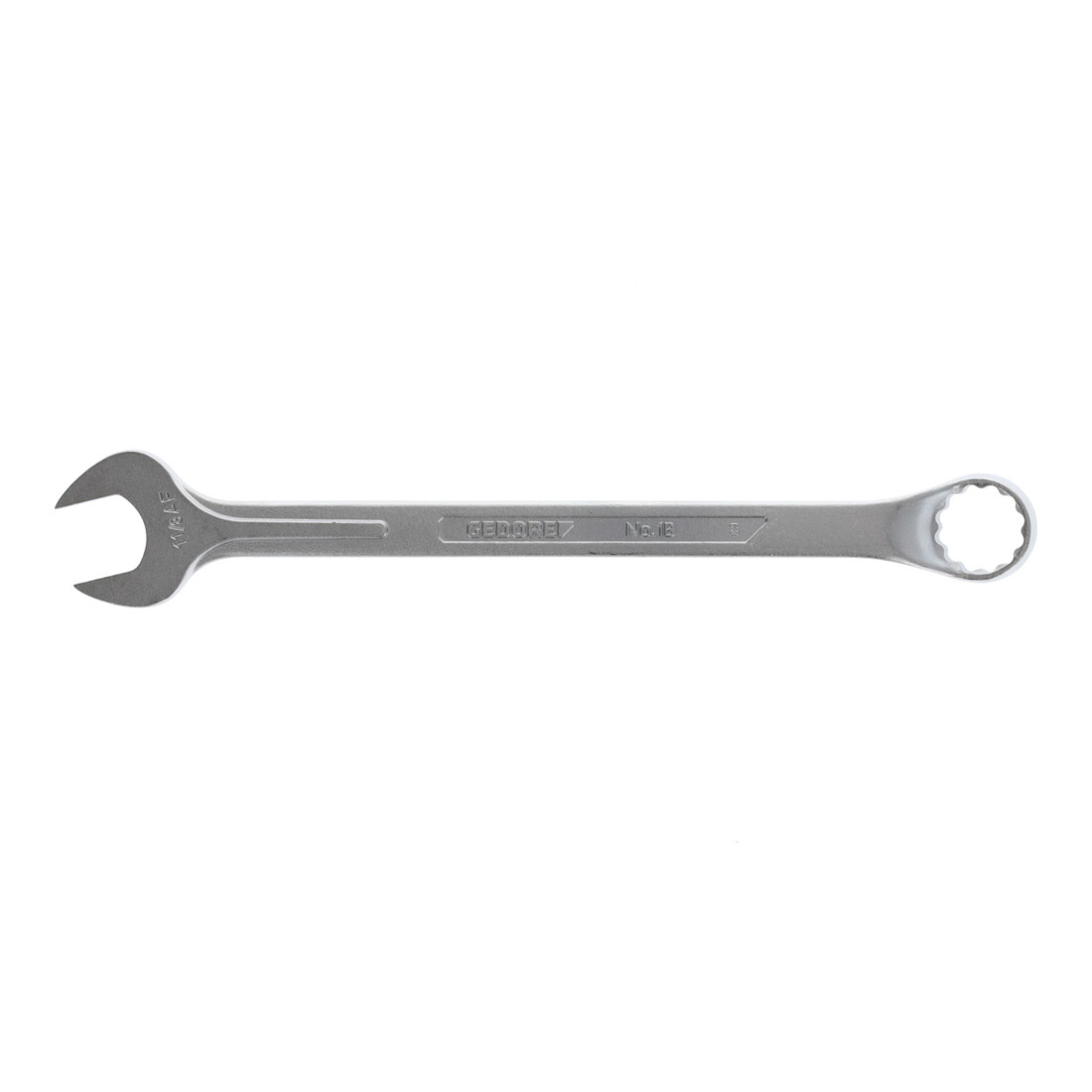 Clé mixte 1 B ouv. 1.1/8 po. L. 370 mm forme B acier CV GEDORE