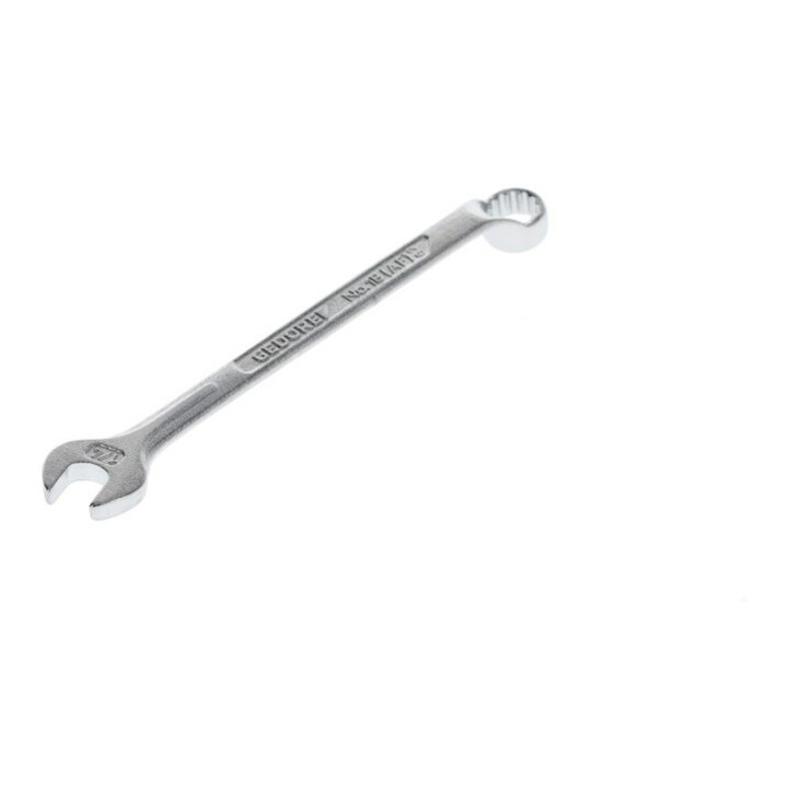 Clé mixte 1 B ouv. 1/4 po. L. 100 mm forme B acier CV GEDORE