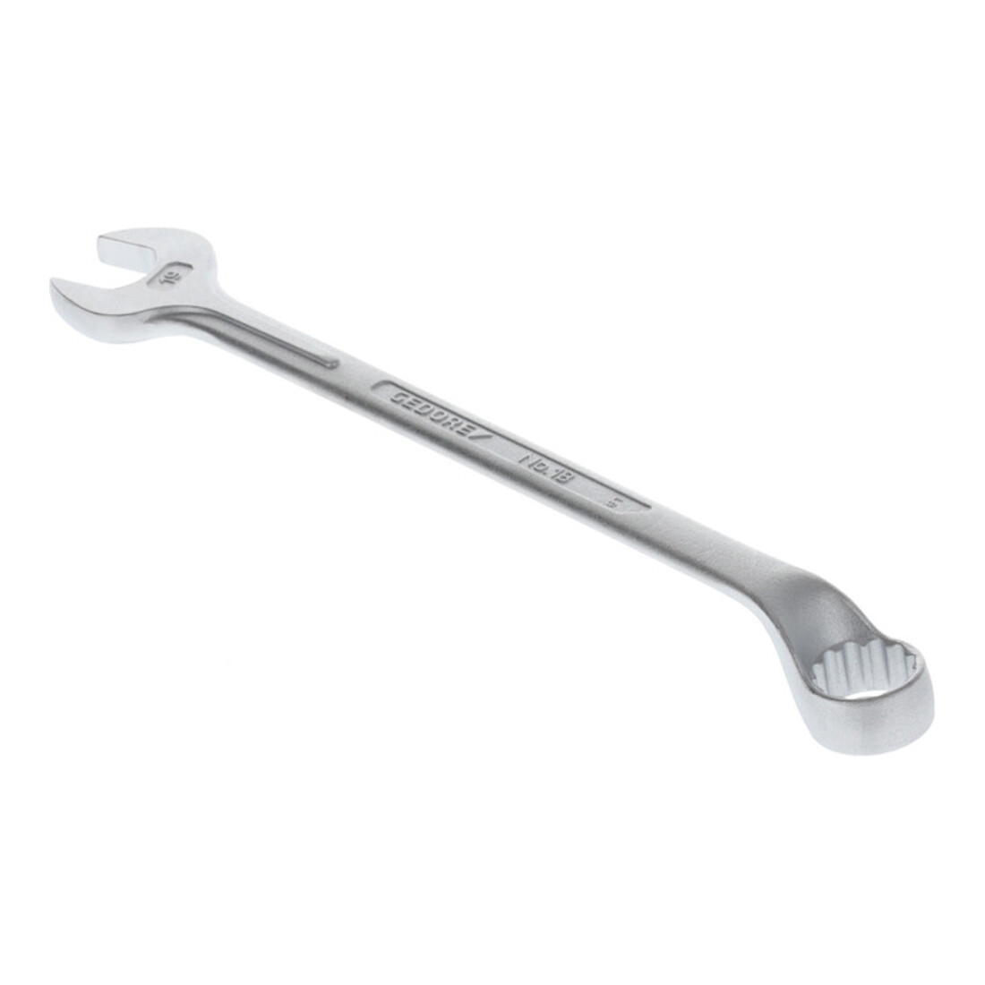 Clé mixte 1 B ouv. 19 mm L. 258 mm forme B acier CV GEDORE