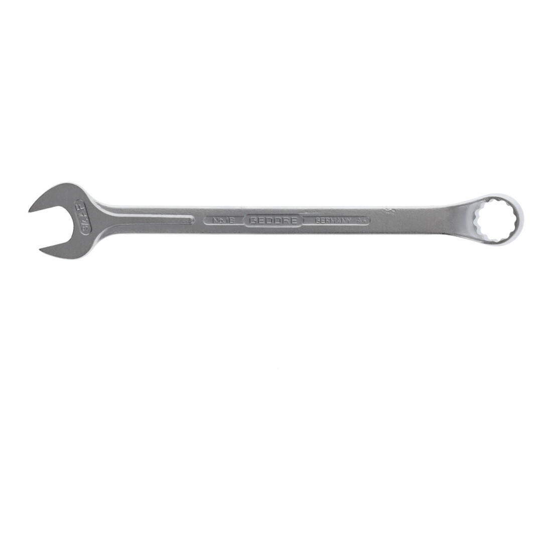 Clé mixte 1 B ouv. 3/4 po. L. 258 mm forme B acier CV GEDORE