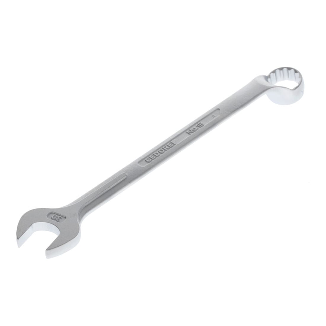 Clé mixte 1 B ouv. 30 mm L. 390 mm forme B acier CV GEDORE