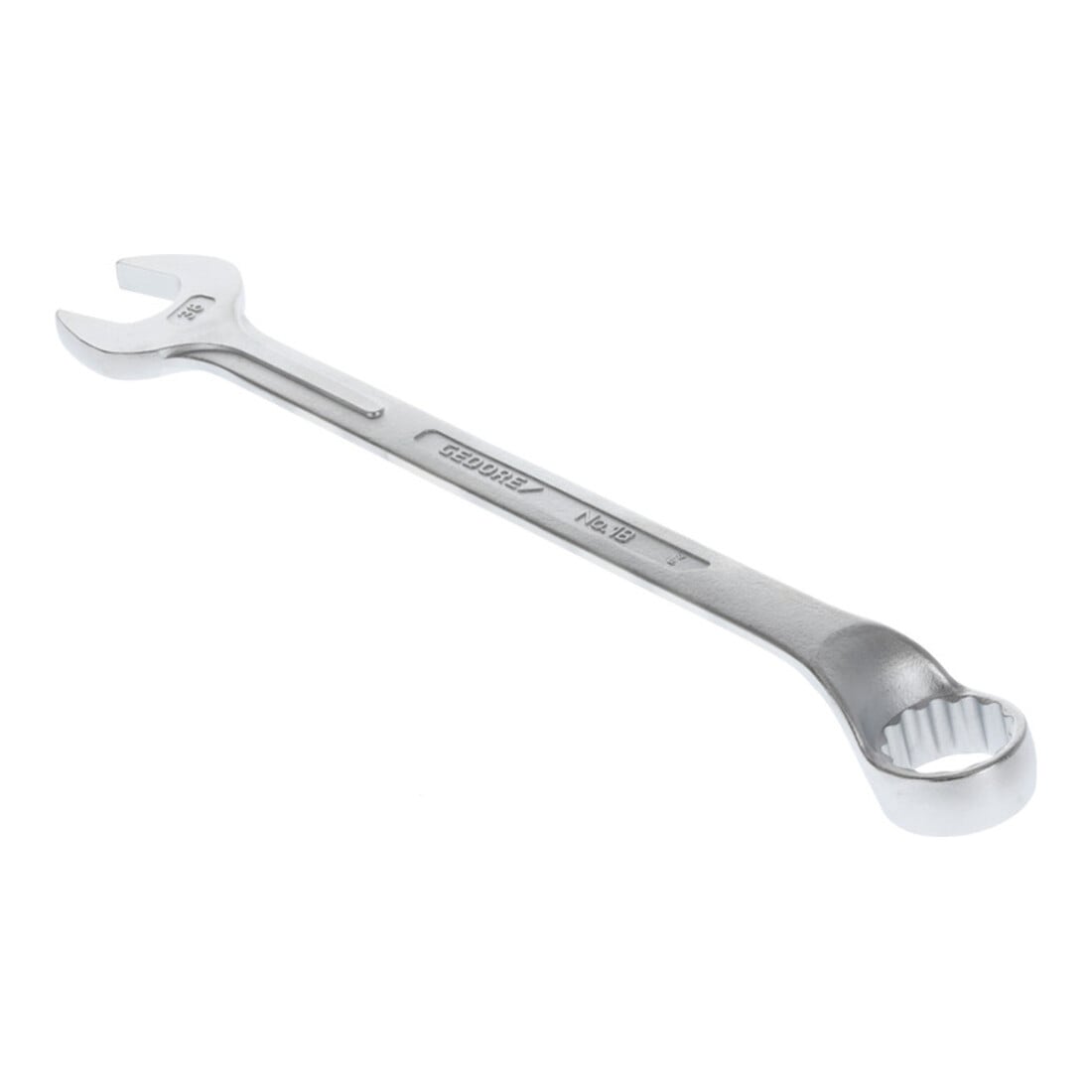 Clé mixte 1 B ouv. 38 mm L. 460 mm forme B acier CV GEDORE