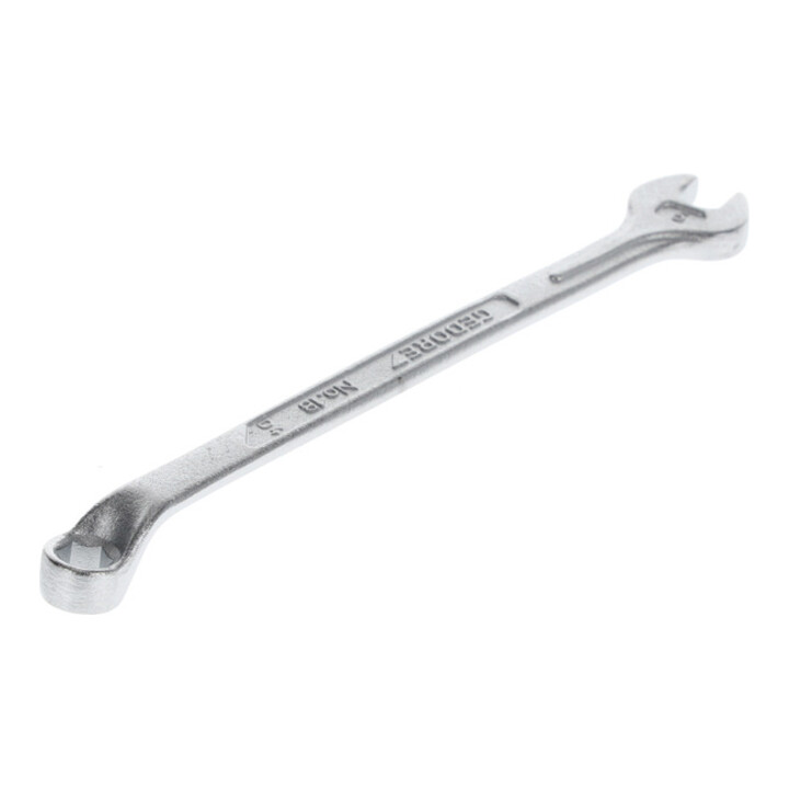 Clé mixte 1 B ouv. 5 mm L. 100 mm forme B acier CV GEDORE