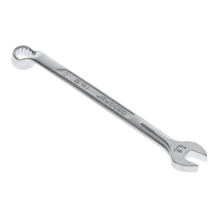 Clé mixte 1 B ouv. 6 mm L. 100 mm forme B acier CV GEDORE