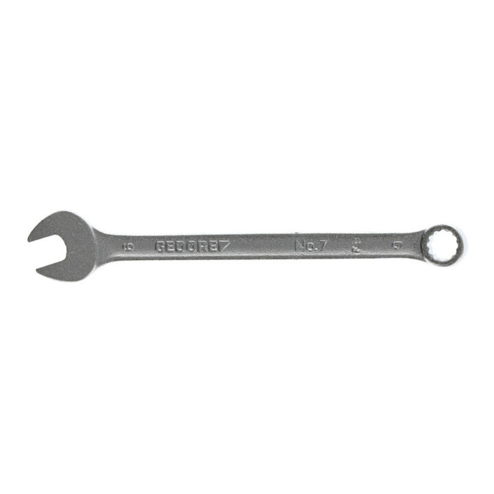 Clé mixte 7 ouv. 6 mm L. 100 mm forme A acier CV GEDORE