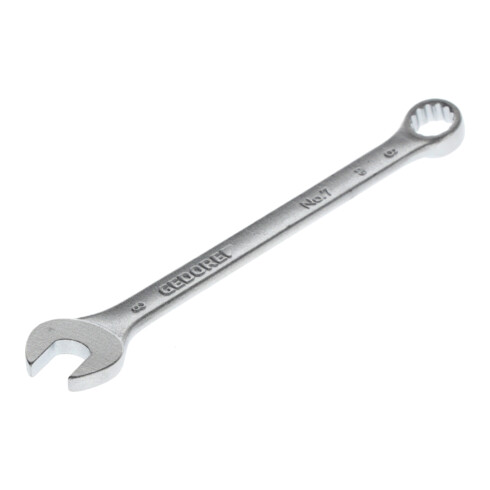 Clé à fourche Gedore, clé à molette profilée UD, bague latérale coudée (métrique)