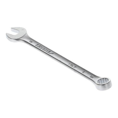 Clé à fourche Gedore, clé à molette profilée UD, bague latérale coudée (métrique)