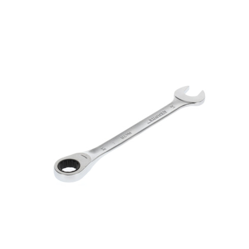 Clé mixte 7 R 21 ouv. 21 mm avec cliquet pol. L. 274 mm acier CV GEDORE