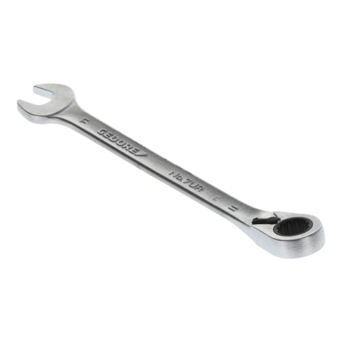 Clé mixte à cliquet 7 UR 11 commutable 11mm L.164mm angle de travail 7degr. GEDO