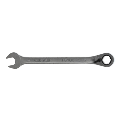 Clé mixte à cliquet 7 UR 11 commutable 11mm L.164mm angle de travail 7degr. GEDO