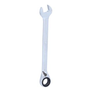 KS Tools Clé à cliquet annulaire avec bague d'arrêt, réversible (métrique)