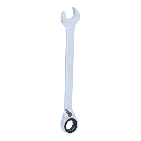 KS Tools Clé à cliquet annulaire avec bague d'arrêt, réversible (métrique)