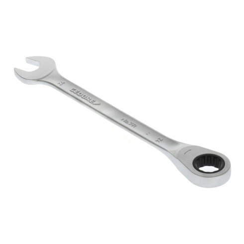 Clé mixte GEDORE 7 R 24 ouv. 24 mm avec cliquet pol. L. 325 mm acier CV