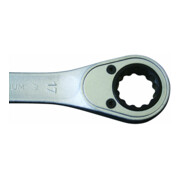 Clé mixte GEDORE 7 R 24 ouv. 24 mm avec cliquet pol. L. 325 mm acier CV-2